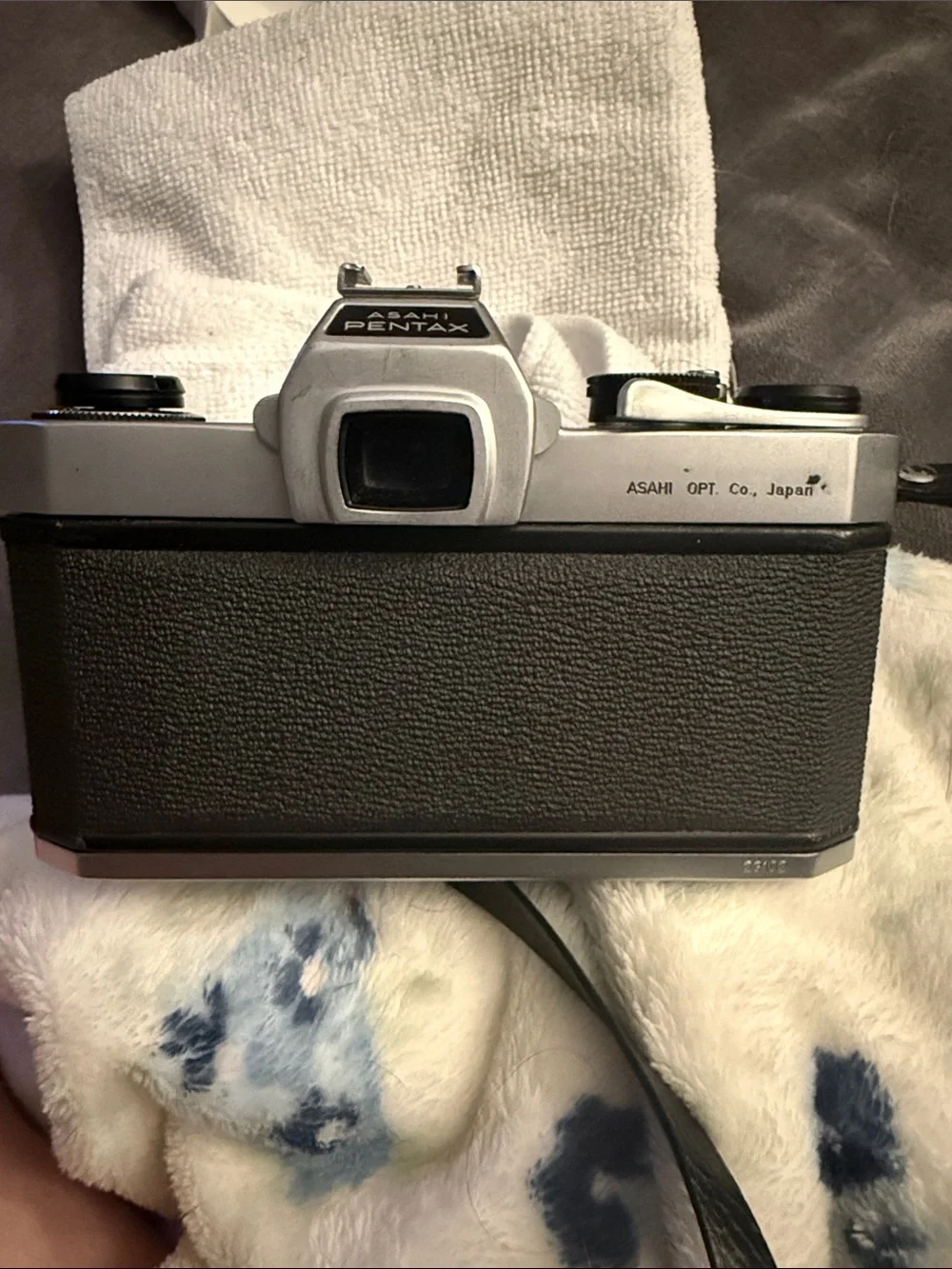 Spotmatic 35mm SLR Camera in Silver and Black